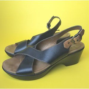 Dansko Women's 41 9.5 Strappy Open Toe Shoes Jacinda Sandals